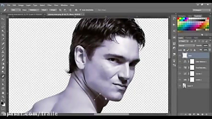 Robot effect tutorial
