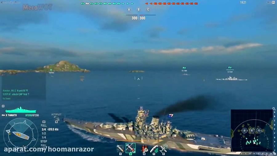 World of WarShips | Yamato | 7 KILLS | 360K Damage - Replay Gameplay 1080p 60 fps