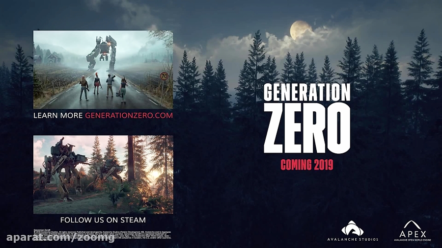 تریلر معرفی بازی Generation Zero - زومجی