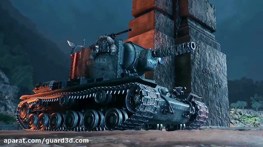 سینماتیک معرفی تانک KV-2 جدید (بازی World of Tanks)