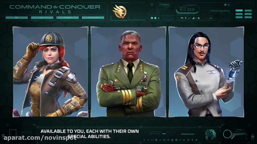تریلر معرفی رسمی Command and Conquer: Rivals در e3 2018
