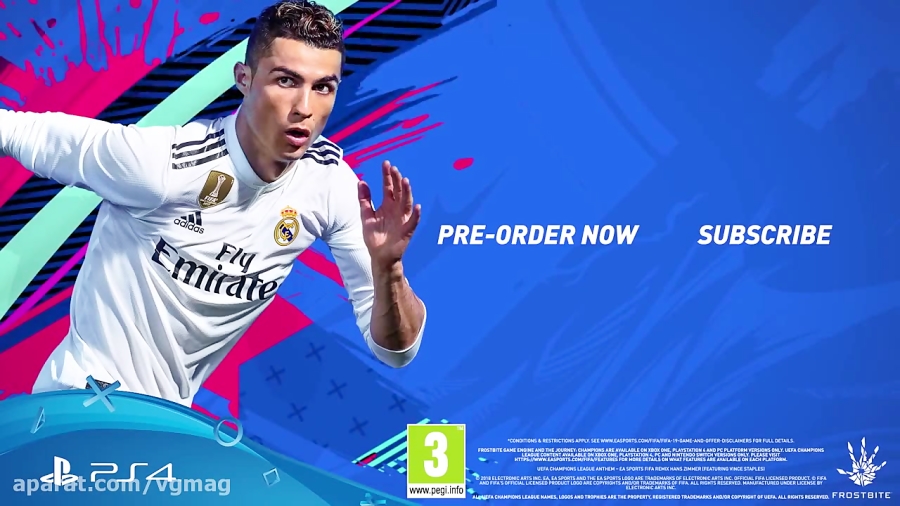 تریلر معرفی Fifa 19 در E3 2018 در کنفرانس EA Play