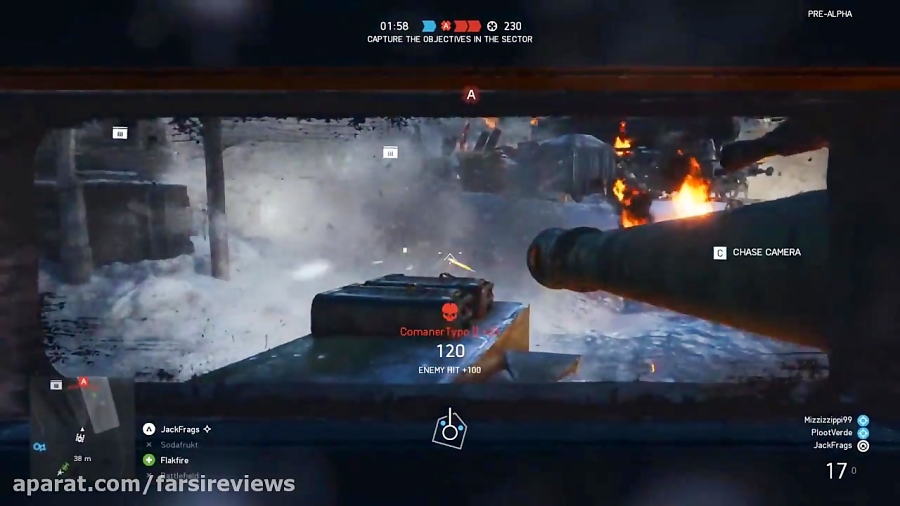 ویدئوی گیم پلی بخش مولتی پلیر بازی Battlefield 5