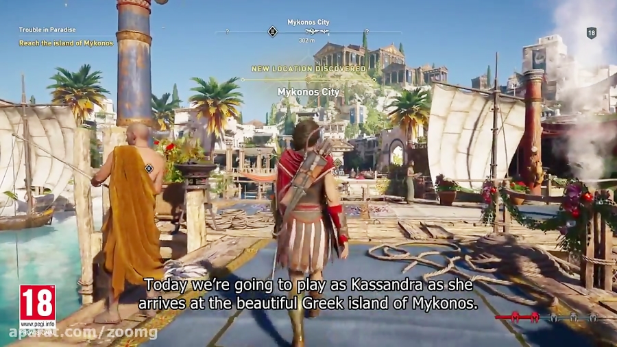 ویدیو گیم پلی بازی Assassin#039; s Creed Odyssey - زومجی