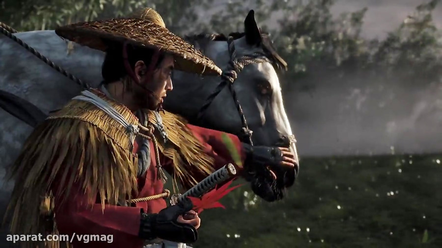 نمایش گیم پلی بازی Ghost of Tsushima