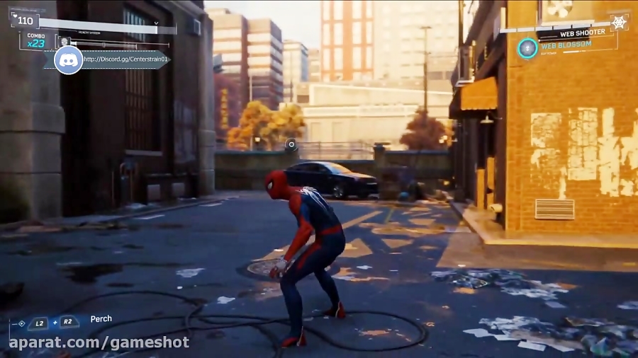 نمایش گیم پلی سند باکس بازی Spider-Man