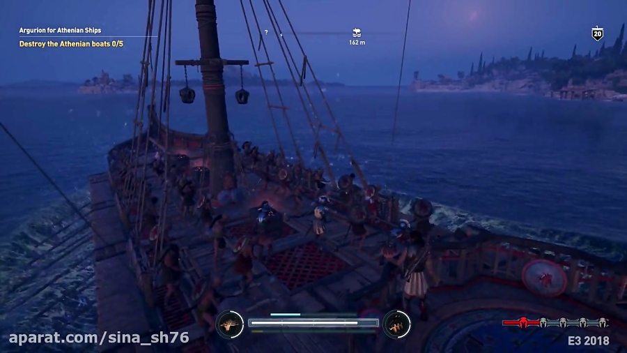 Assassin#039; s Creed Odyssey 4K GAMEPLAY! Naval Combat, Dialogue Choices