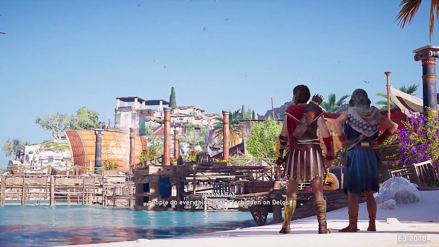 گیم پلی بازی Assassins Creed Odyssey - E3 2018