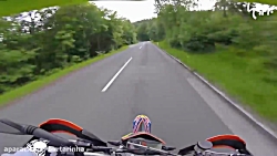 تصادف با موتور از دید موتورسوا...