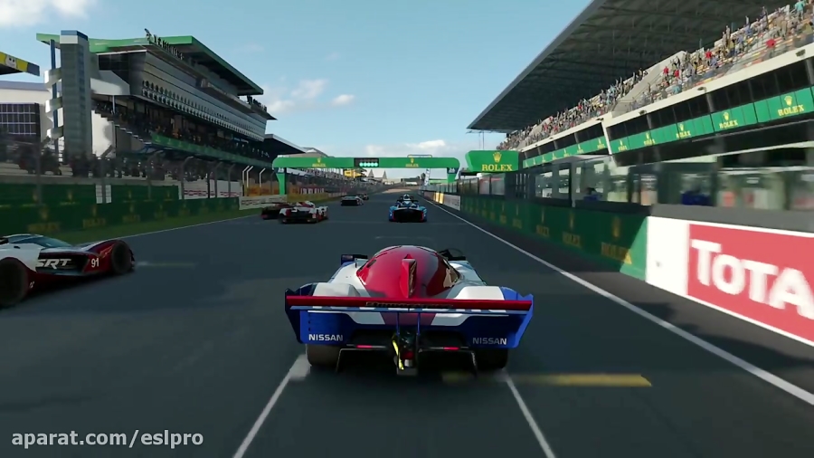 Gran Turismo Sport - Gameplay Nissan R92CP @ Le Mans [1080p 60fps]