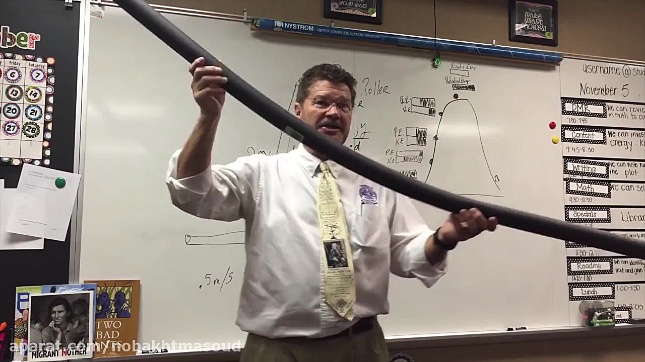 Rick Crosslin Science - Potential Kinetic Energy Marble Roller Coaster میکروبیولوژی تطبیقی