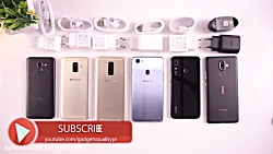 تست سرعت شارژ گوشی های پرچم دا...