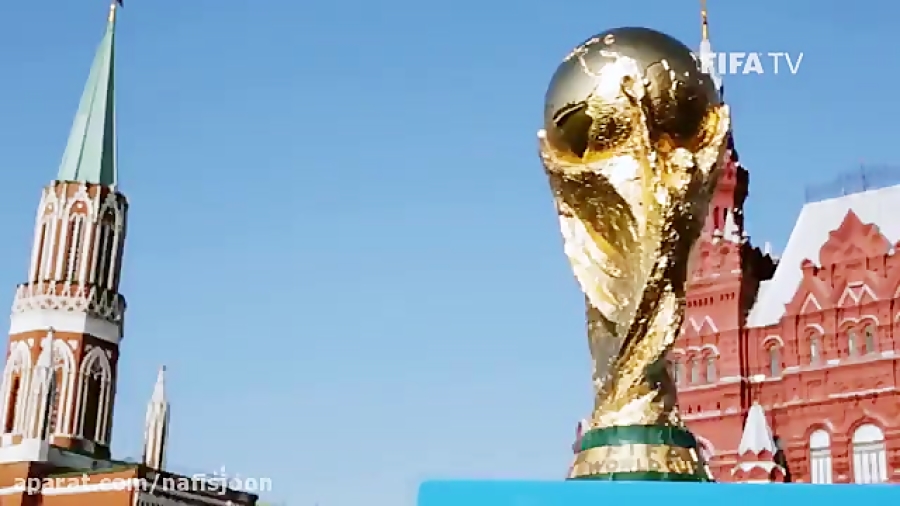 لحظه شمارش شروع بازیهای جام جهانی فوتبال 2018 روسیه زمان132ثانیه