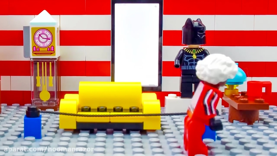 Lego TMNT Funny Pranks Black Panther