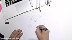 Sketching Fondation Louis Vuitton, Paris – a drawing tutorial by