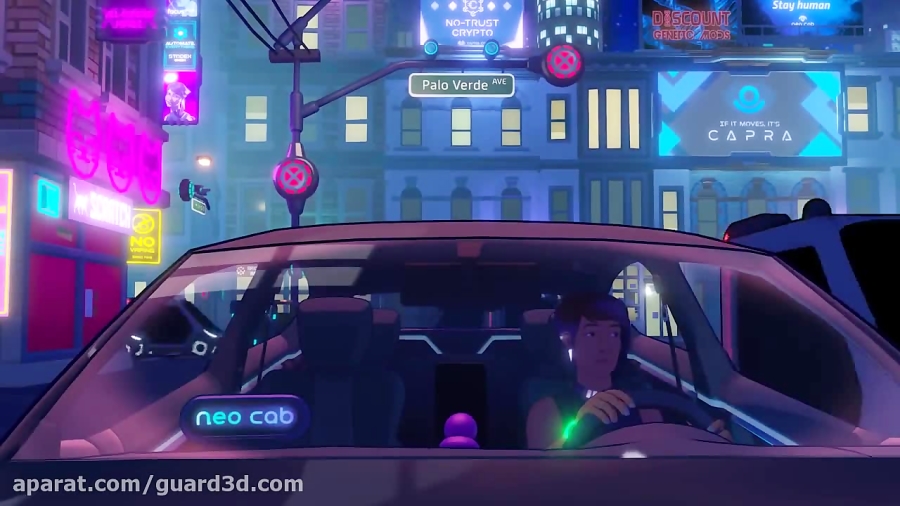 تریلر بازی Neo Cab - 2018