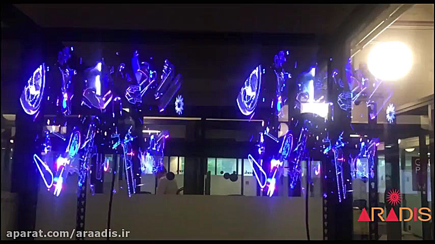هولوگرام سه بعدی چرخشی آزمون آنتی‌بادی خنثی‌کننده