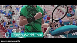 تریلر بازی Tennis World Tour / تنیس ورلد تور | گیمیها