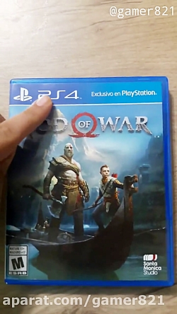 آنباکس بازی God of war