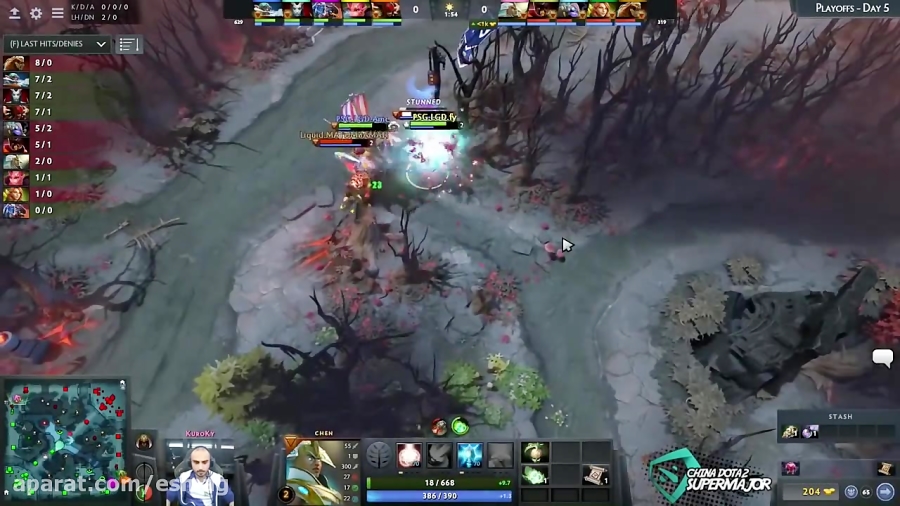 [HIGHLIGHTS Team Liquid vs PSG. LGD BO3 | China Dota 2 Supermajor Playoffs