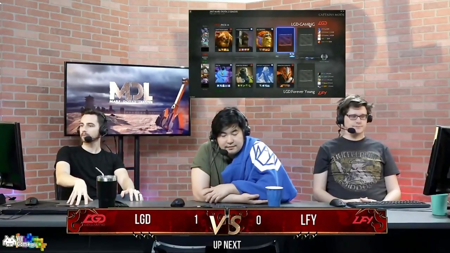 قسمت اول بازی دوم نیمه نهایی - LGD vs LFY