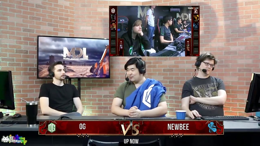 قسمت اول بازی اول نیمه نهایی - OG vs Newbee