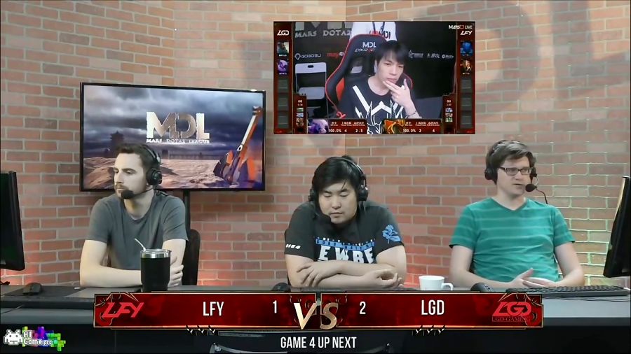 قسمت اول بازی چهارم فینال - LFY vs LGD