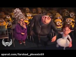 اهنگ مردم شهر روی عکس کارتونی