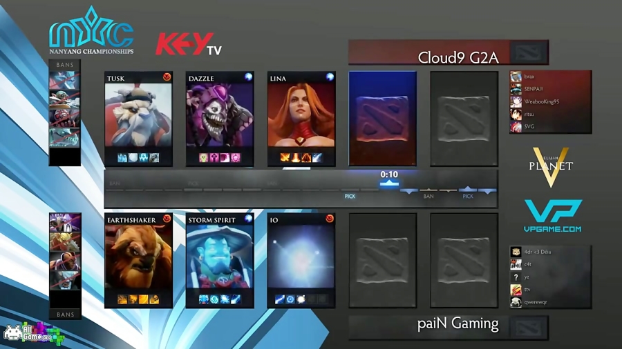 قسمت اول بازی اول مقدماتی - Cloud 9 vs. PAIN