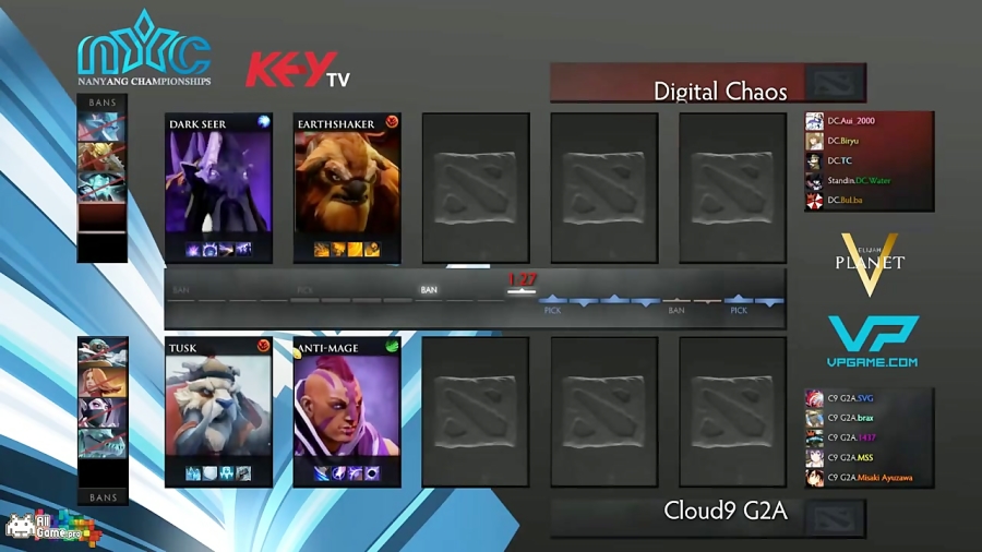 قسمت اول بازی اول فینال - Cloud 9 vs. DC