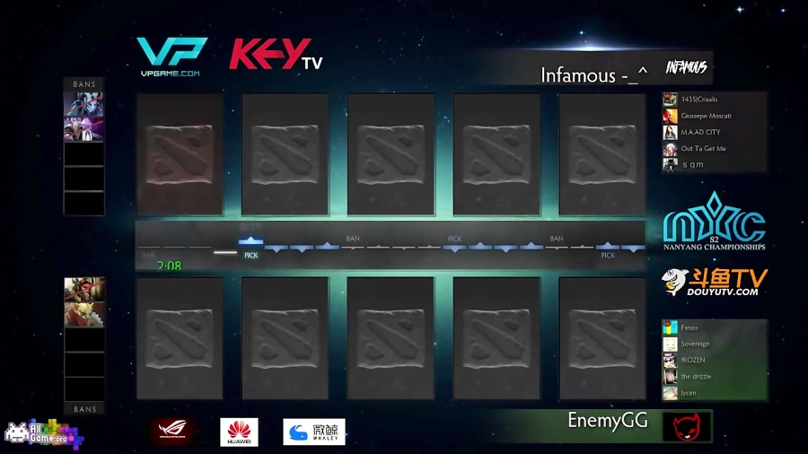 بازی دوم مقدماتی - EnemyGG vs Infamous