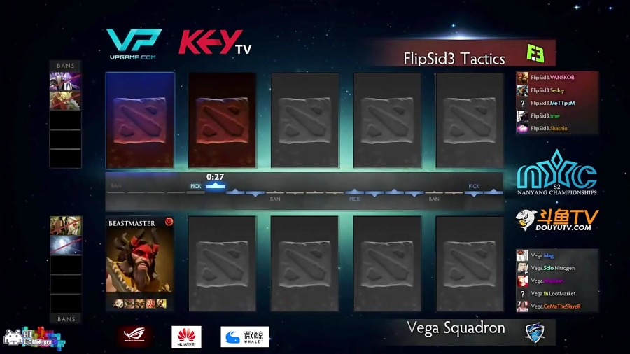 قسمت اول بازی دوم - Vega vs Flipsid3
