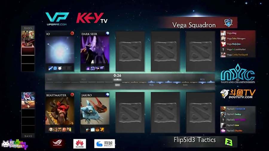 قسمت اول بازی سوم - Vega vs Flipsid3