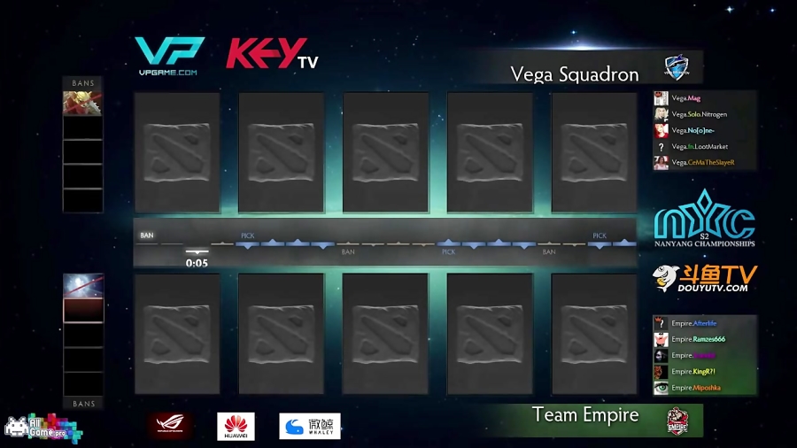قسمت اول بازی اول - Vega vs Empire