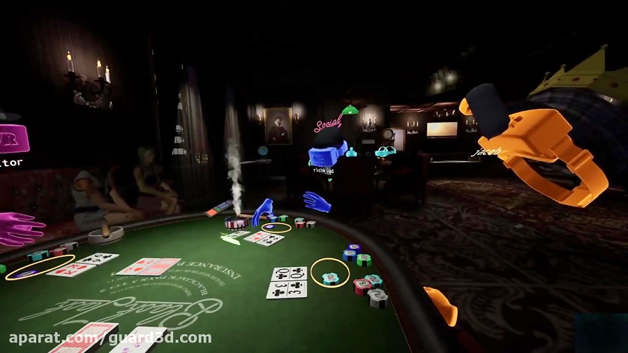 تریلر بازی Social Club VR: Casino