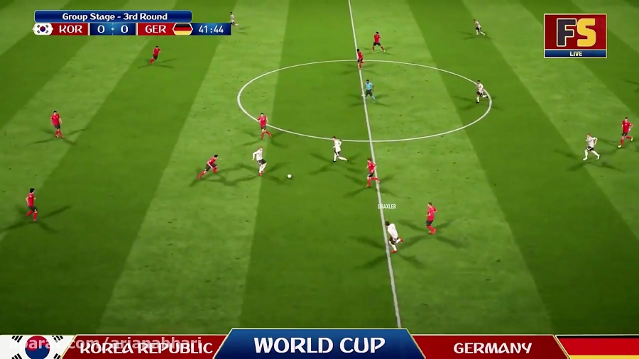 Korea Republic vs Germany FIFA World Cup 2018 (PS4) | FIFA 18 World Cup Update