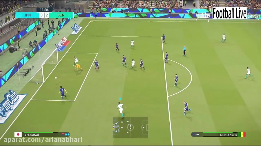 PES 2018 | JAPAN vs SENEGAL | Full Match  Amazing Goals | Gameplay PC