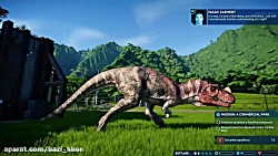 گیم پلی بازی Jurassic World Evolution