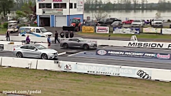 درگ نیسان GT-R و ب ام و M4