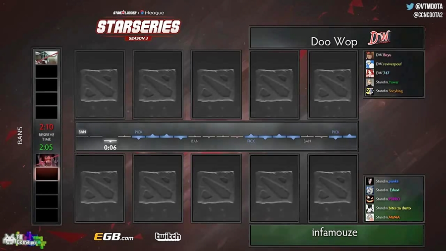 قسمت اول بازی اول مقدماتی - Infamous vs Doo Wop