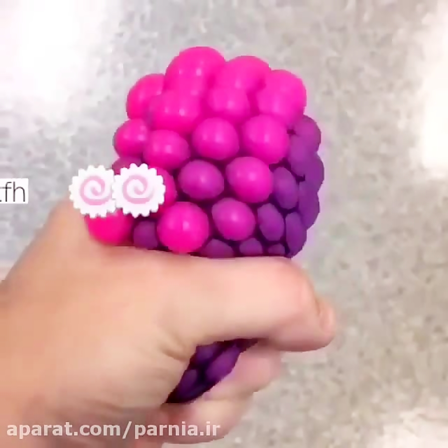 توپ ضد استرس بنفش