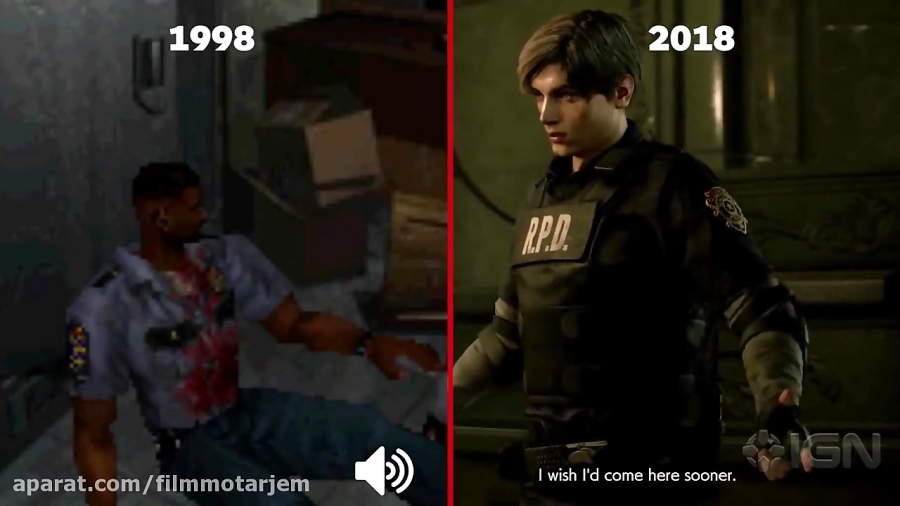 مقایسه Resident Evil 2 و نسخه بازسازی شده آن فیلم مترجم