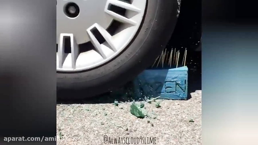 FROZEN FLORAL FOAM VS WET FLORAL FOAM VS DRY FLORAL FOAM CRUSHING