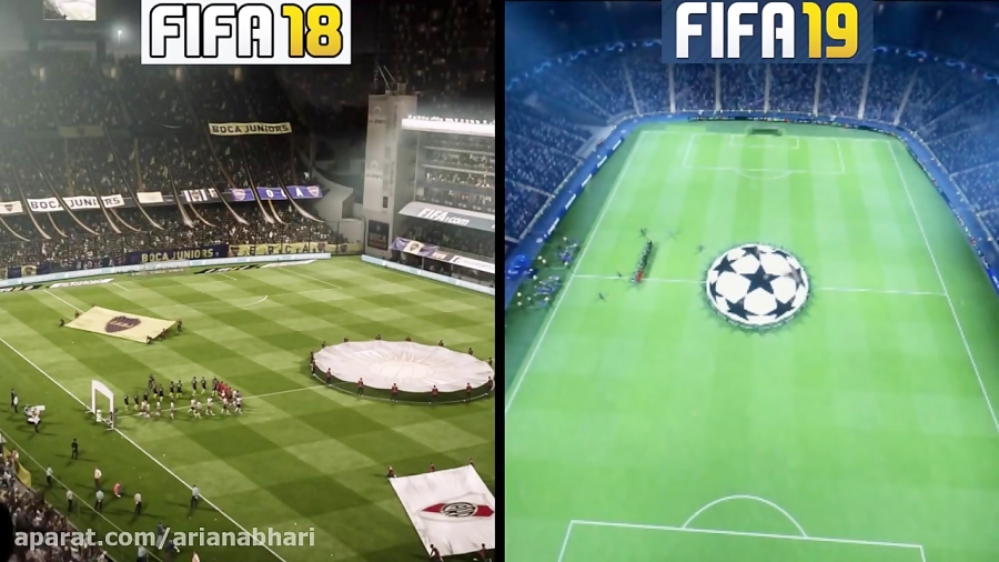 تست گرافیک FIFA 19 و FIFA 18