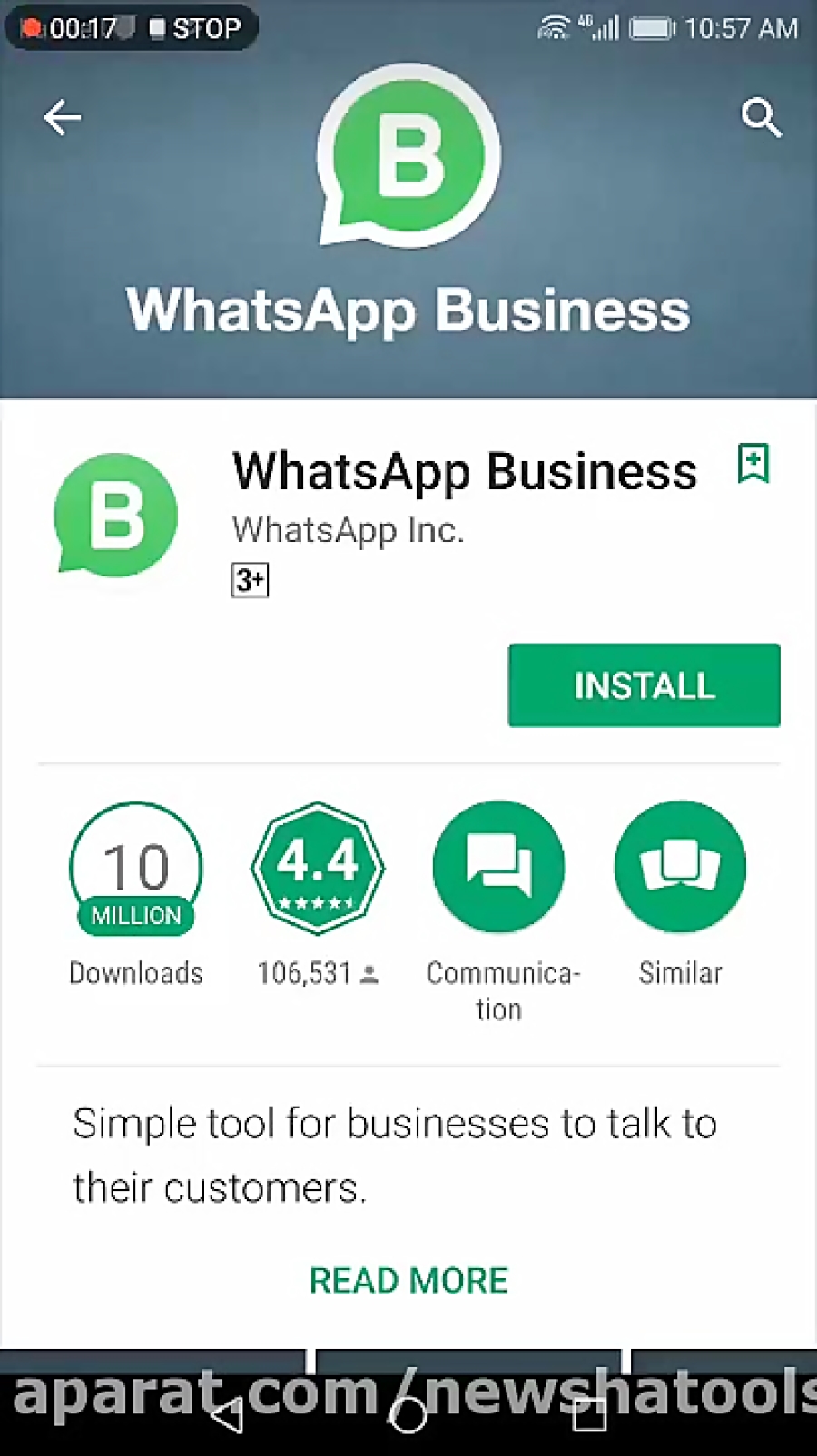 WHATSAPP бизнес app