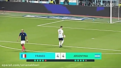 جام جهانی 2018 روسیه - صحنه پنالتی -فرانسه آرژانتین