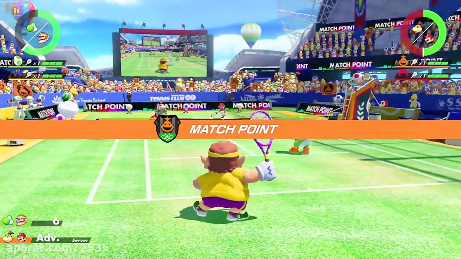 بازی خنده دار BasicallyIDoWrk - Mario Tennis Aces