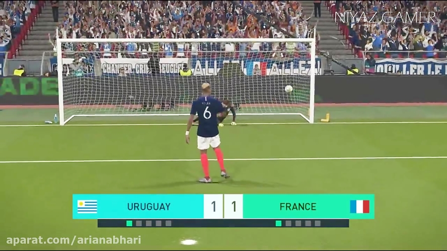 URUGUAY vs FRANCE | Penalty Shootout | PES 2018 Gameplay PC