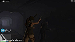 GTA V- Lara Croft غار مخفی همراه جنازه با کاراکتر