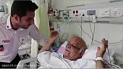 اولین مصاحبه با مهدی فخیم زاده بعد از هوشیاری زمان48ثانیه